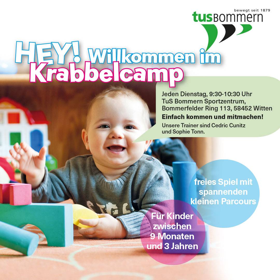 Willkommen im Krabbelcamp