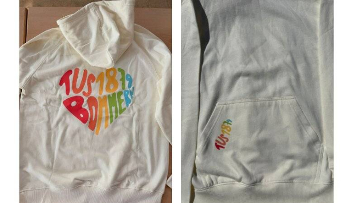 Pride Hoodie (mit Kapuze) – Off White – Sommer 2026 - UNISEX