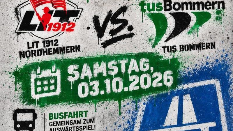 Bommern auswärts: Mit dem Fanbus nach Nordhemmern! 🚌⚽
