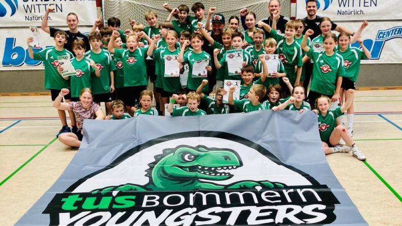 Erfolgreicher Start in die Sommerferien – Handballcamp beim TuS Bommern