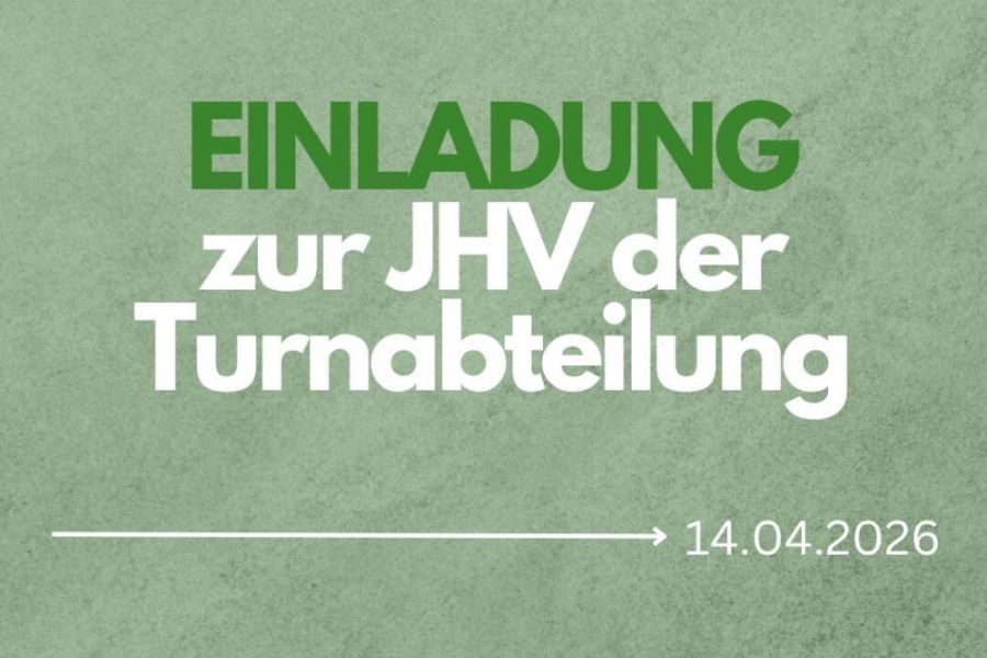 Einladung zur Jahreshauptversammlung der Badminton-Abteilung