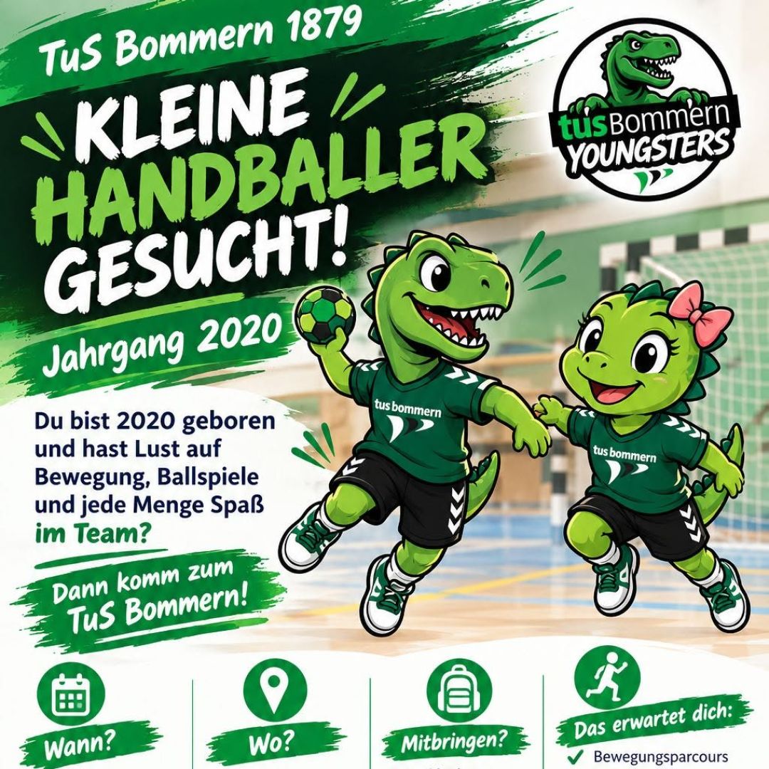 Kleien Handballer gesucht
